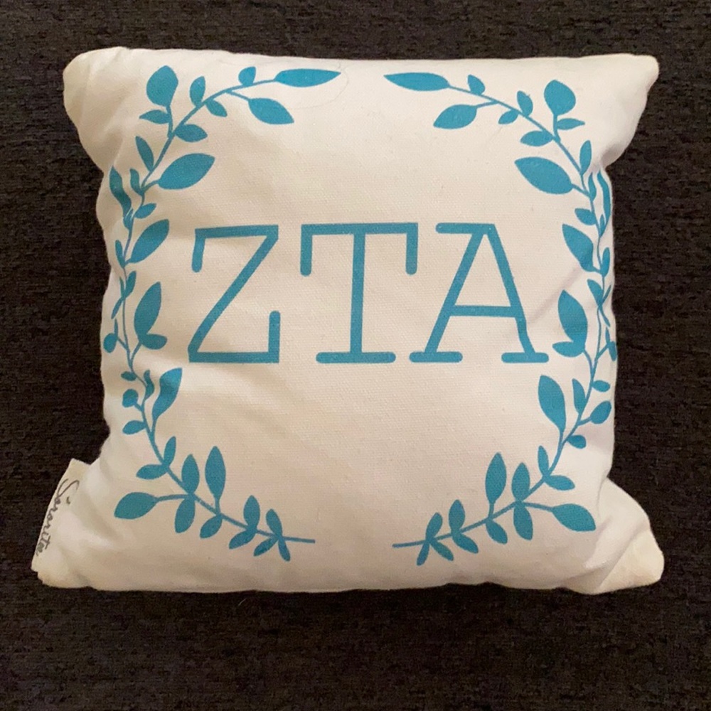 Zeta Tau alpha ZTA pillow